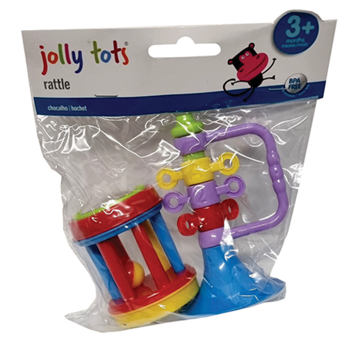 Jolly Tots Rattle Twin Pack 2 Pk